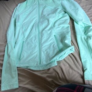 lululemon athletica Mint Green Full-Zip Utility Jacket